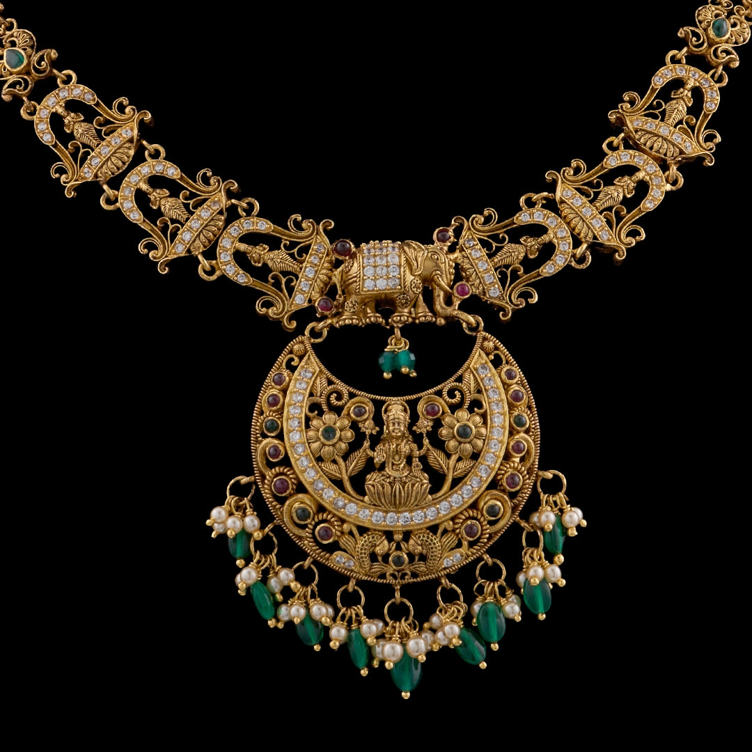 ROYAL ELEPHANT LAKSHMI NECKLACE