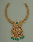 MAYURA ANTIQUE KANTI NECKLACE
