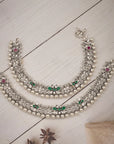 EMERALD BLOOM HERITAGE ANKLET