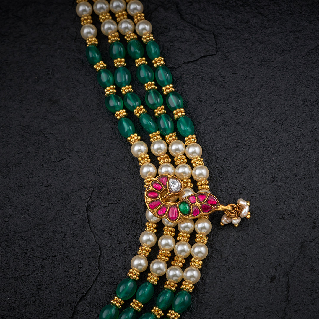 KUNDAN PEACOCK HAAR