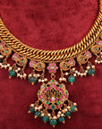 SPIRAL KUNDAN NECKLACE