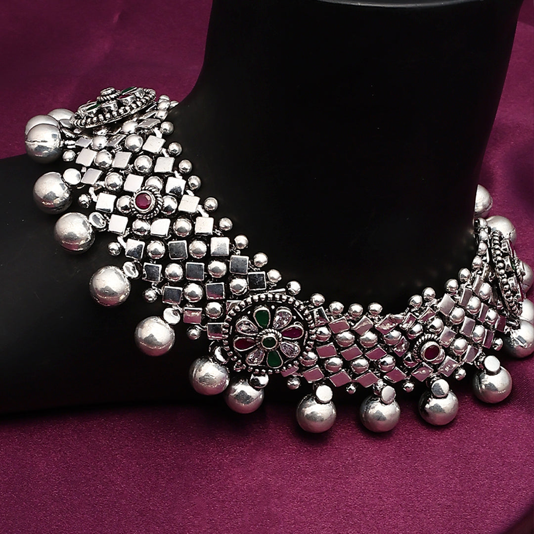 CLUSTERED GHUNGROO ANKLETS