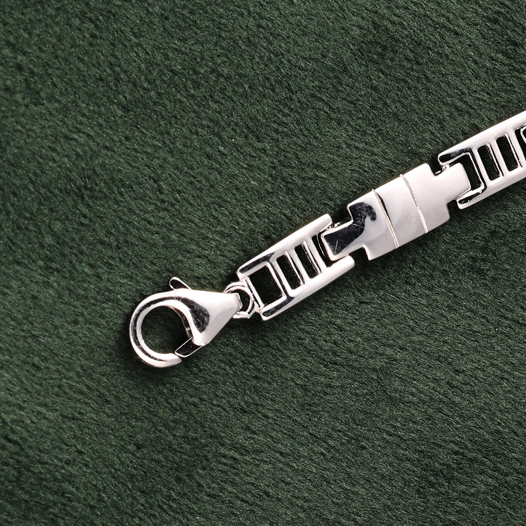 RHODIUM MEN'S BRACELET