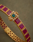ROYAL RUBY CREST BANGLE