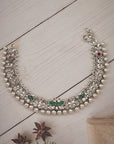 EMERALD BLOOM HERITAGE ANKLET