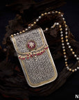 DEVIKA SILVER CLUTCH