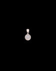 SILVER ROUND PENDANT