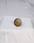 SILVER MULTICOLOR RING