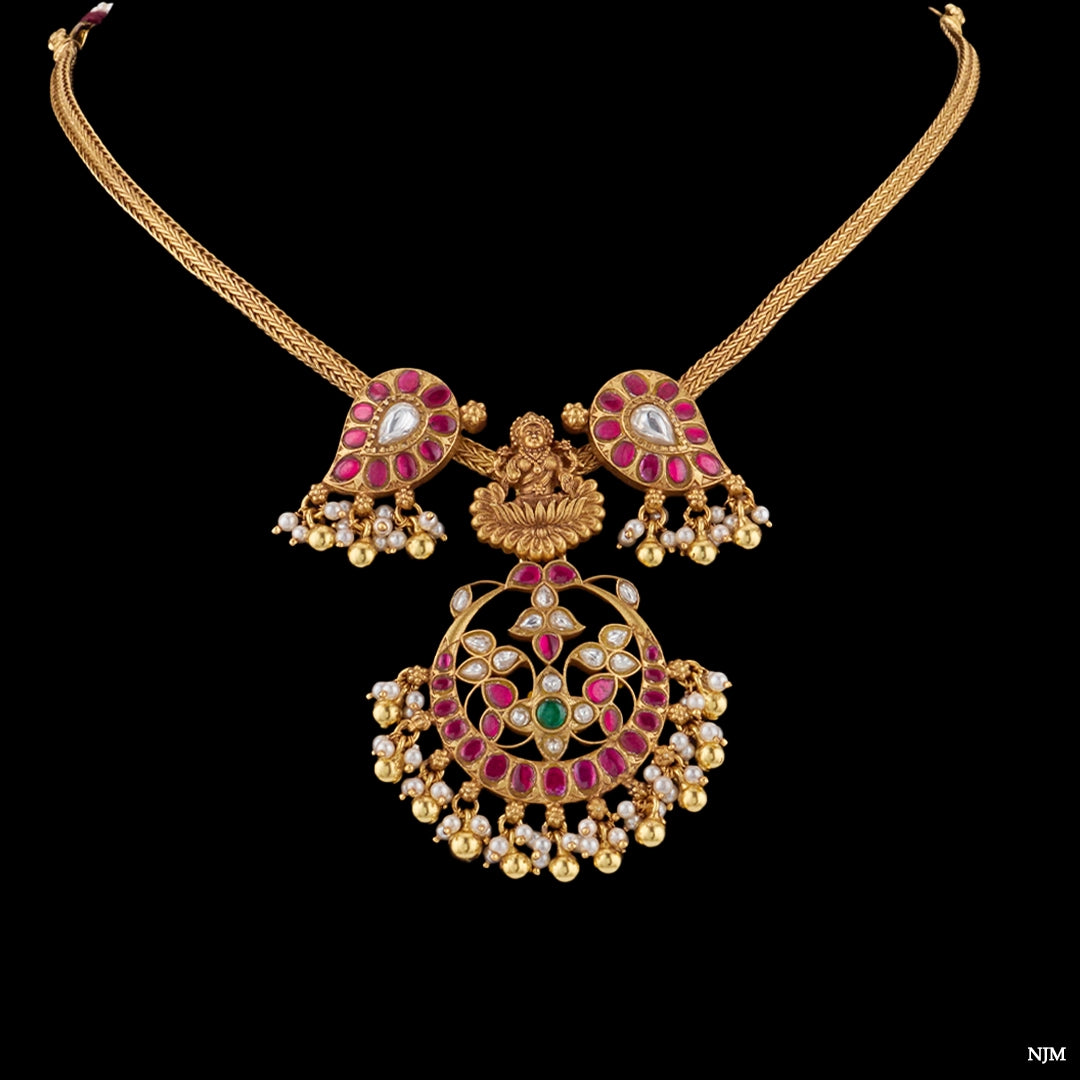 VEDA LAKSHMI KEMP NECKLACE