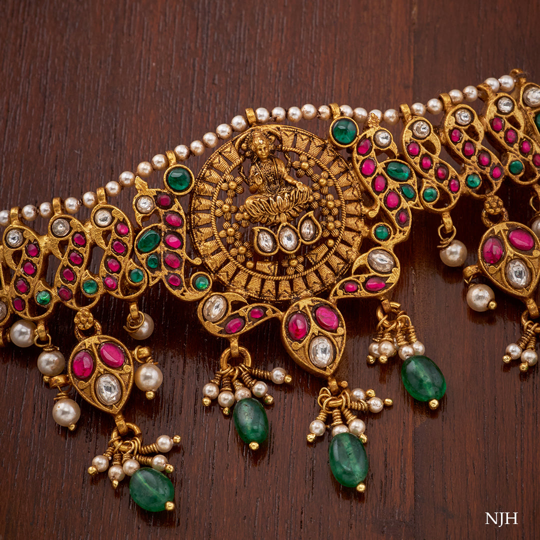 KEMP STONE LAKSHMI CHOKER
