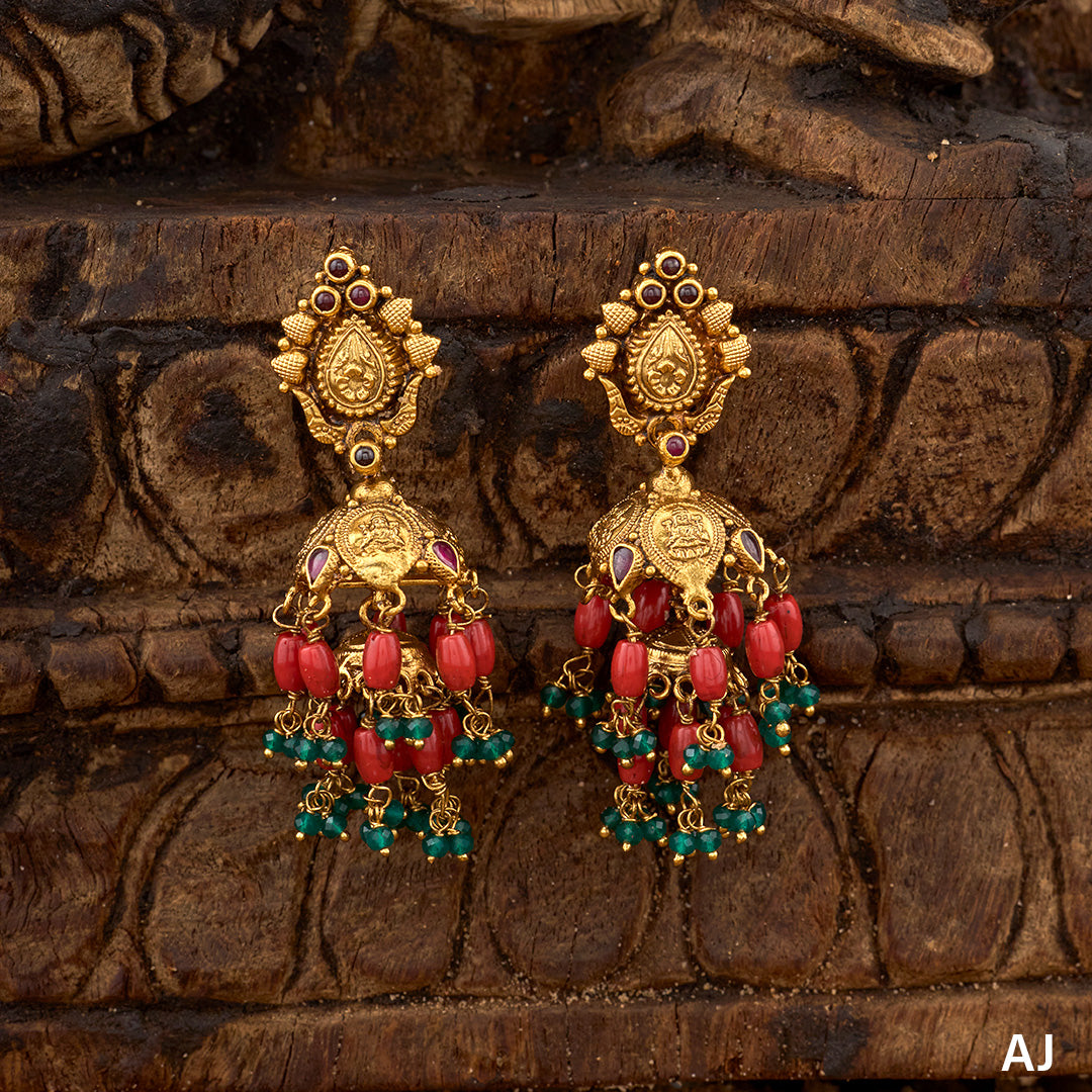 CORAL JHUMKA