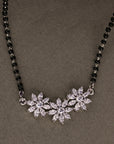 SILVER TRENDY MANGALSUTRA