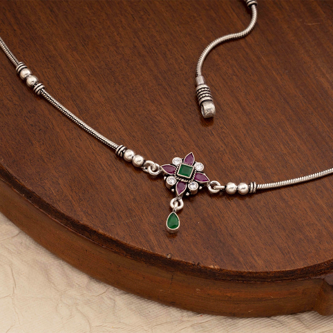 CLASSIC SILVER STONE PAYAL