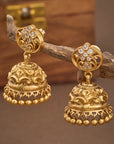 VINTAGE GOLDEN DOME JHUMKA