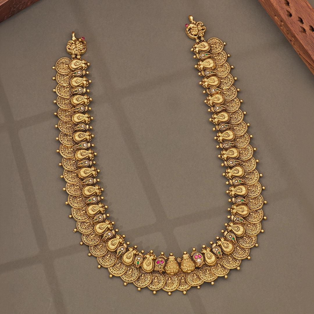 GRAND TRADITIONAL KASU NECKLACE