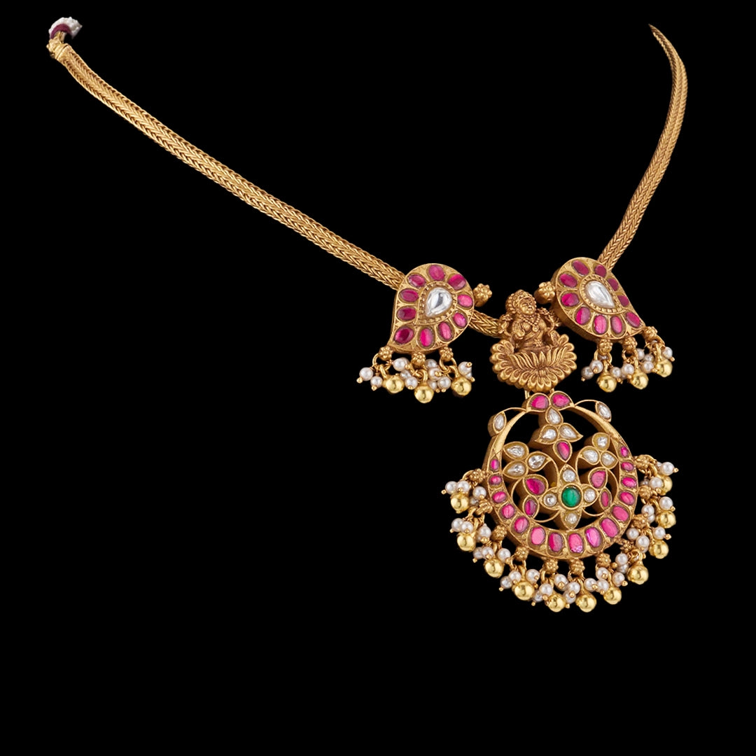 VEDA LAKSHMI KEMP NECKLACE