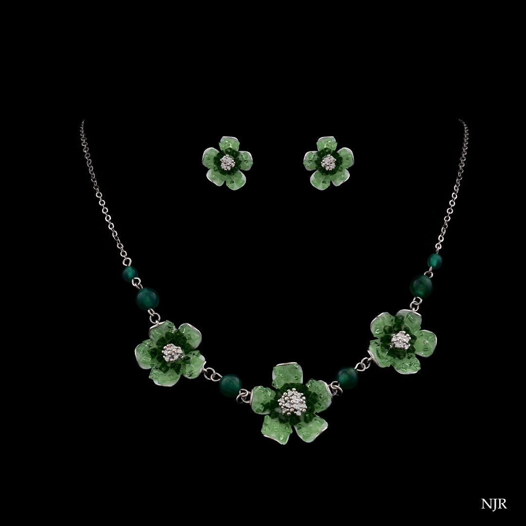 GREEN AURA BLOOM SET