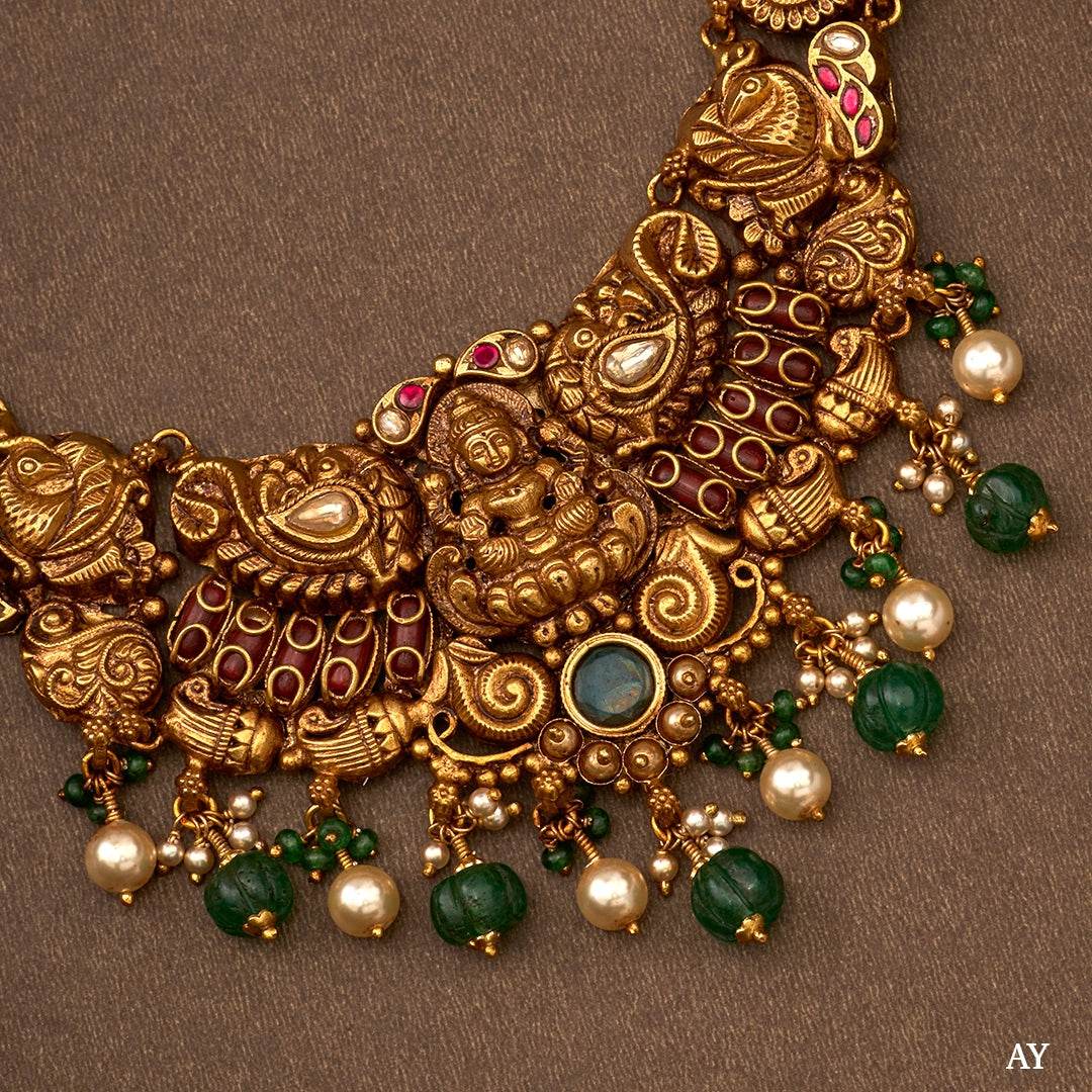RAJESHWARI TEMPLE NECKLACE