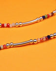 FASHIONABLE SILVER ANKLET