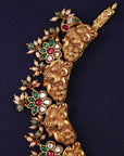 ANTIQUE LAKSHMI KUNDAN NECKLACE