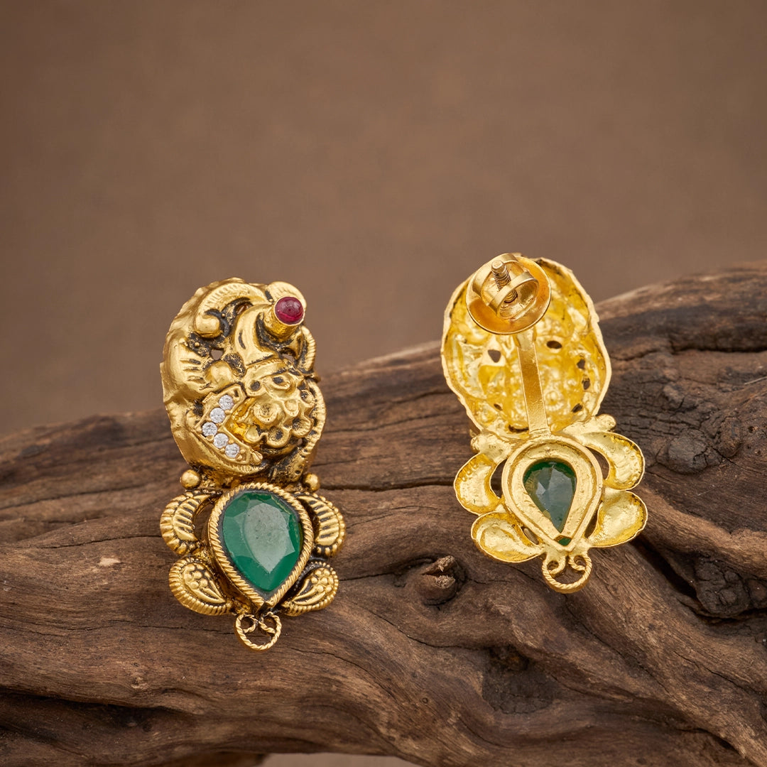 DIVINE EMERALD LEGACY EARRINGS
