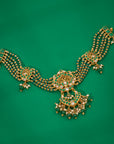 GREEN KUNDAN HERITAGE CHOKER
