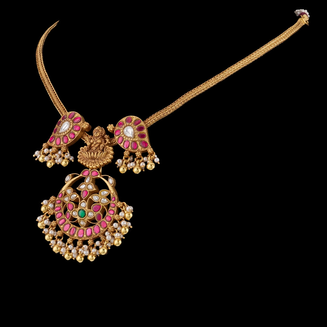 VEDA LAKSHMI KEMP NECKLACE