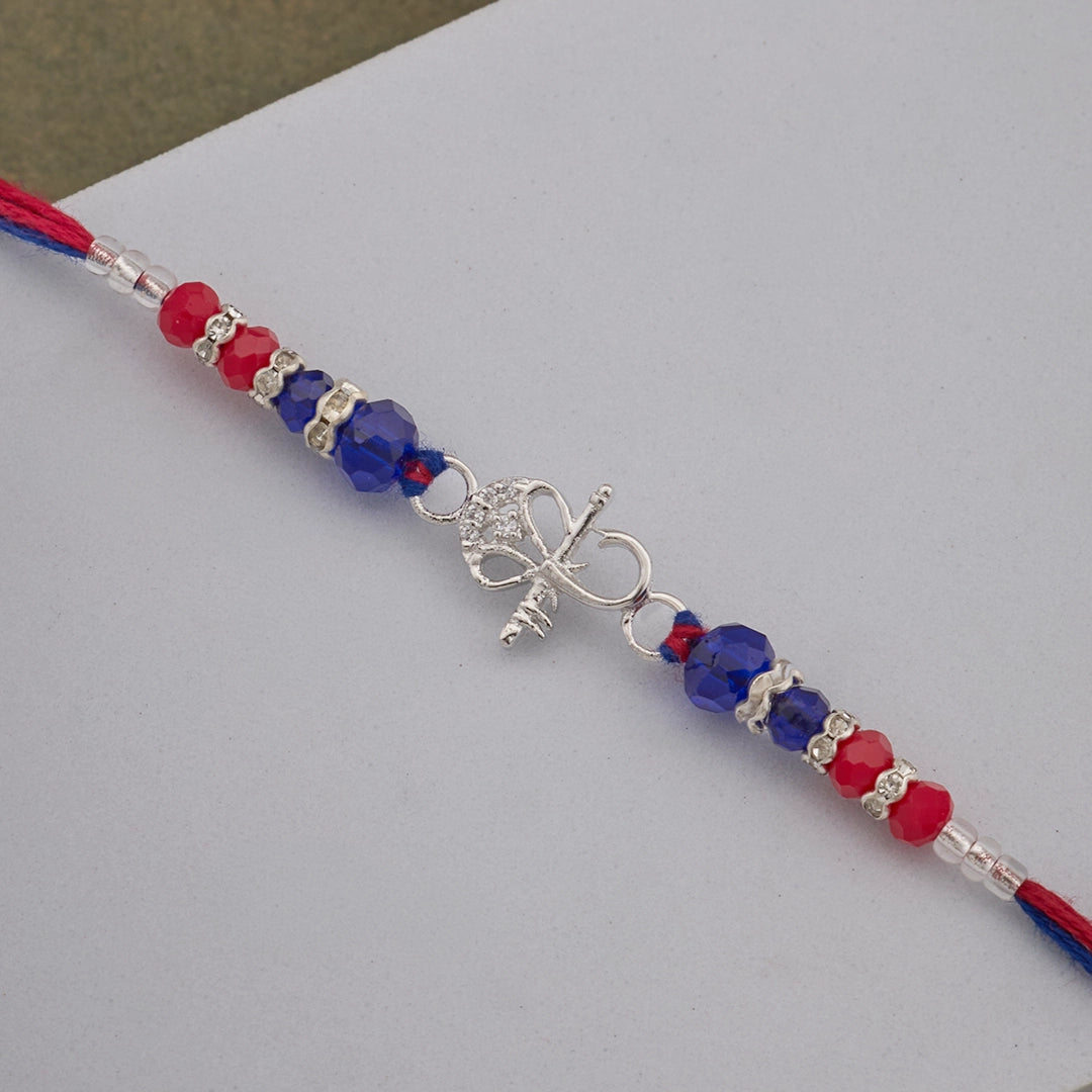 VEER SHAKTI SILVER RAKHI