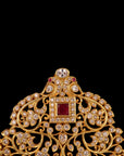 WHITE STONE PENDANT