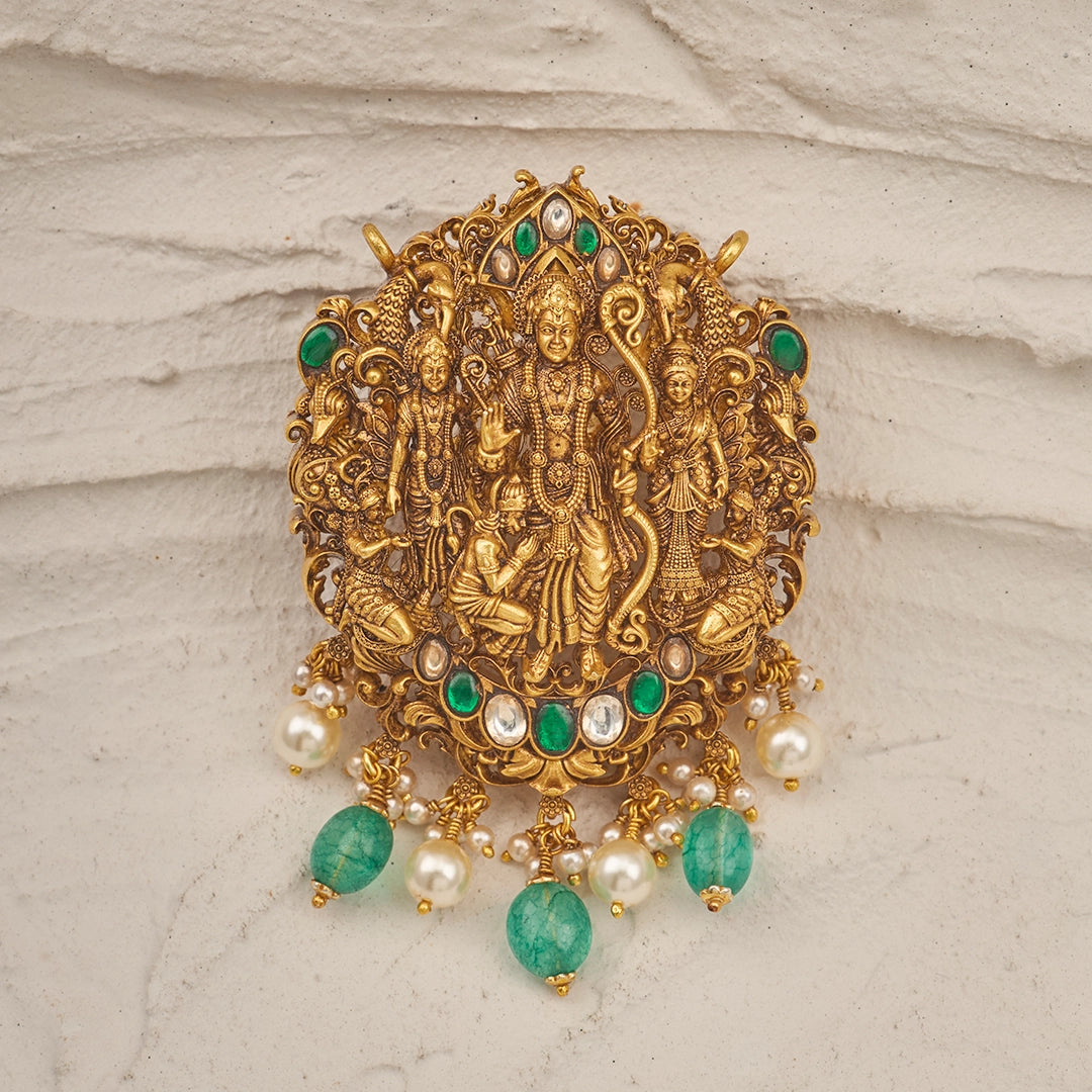 SRI RAMA SITA DARBAR PENDANT