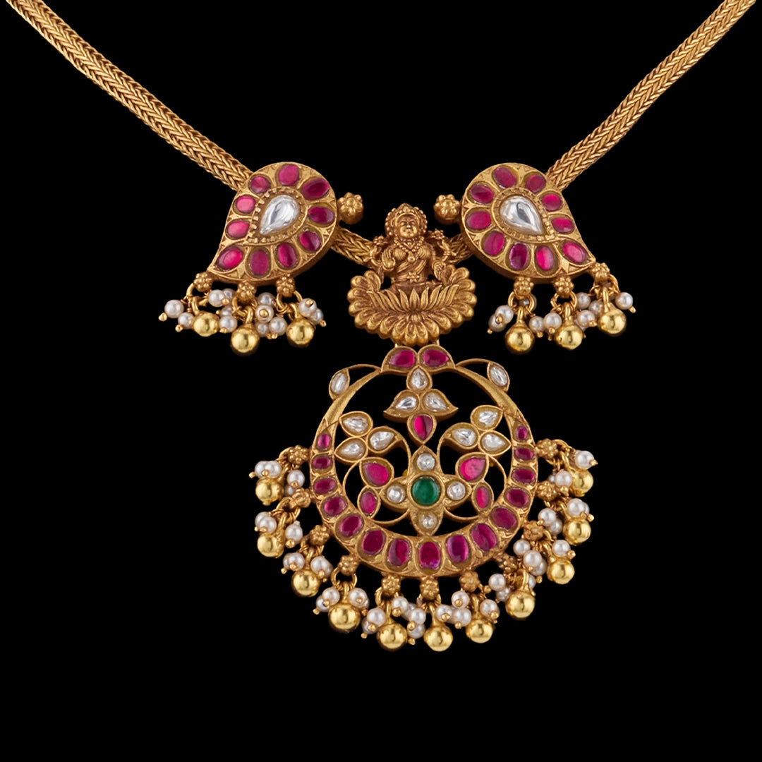 VEDA LAKSHMI KEMP NECKLACE