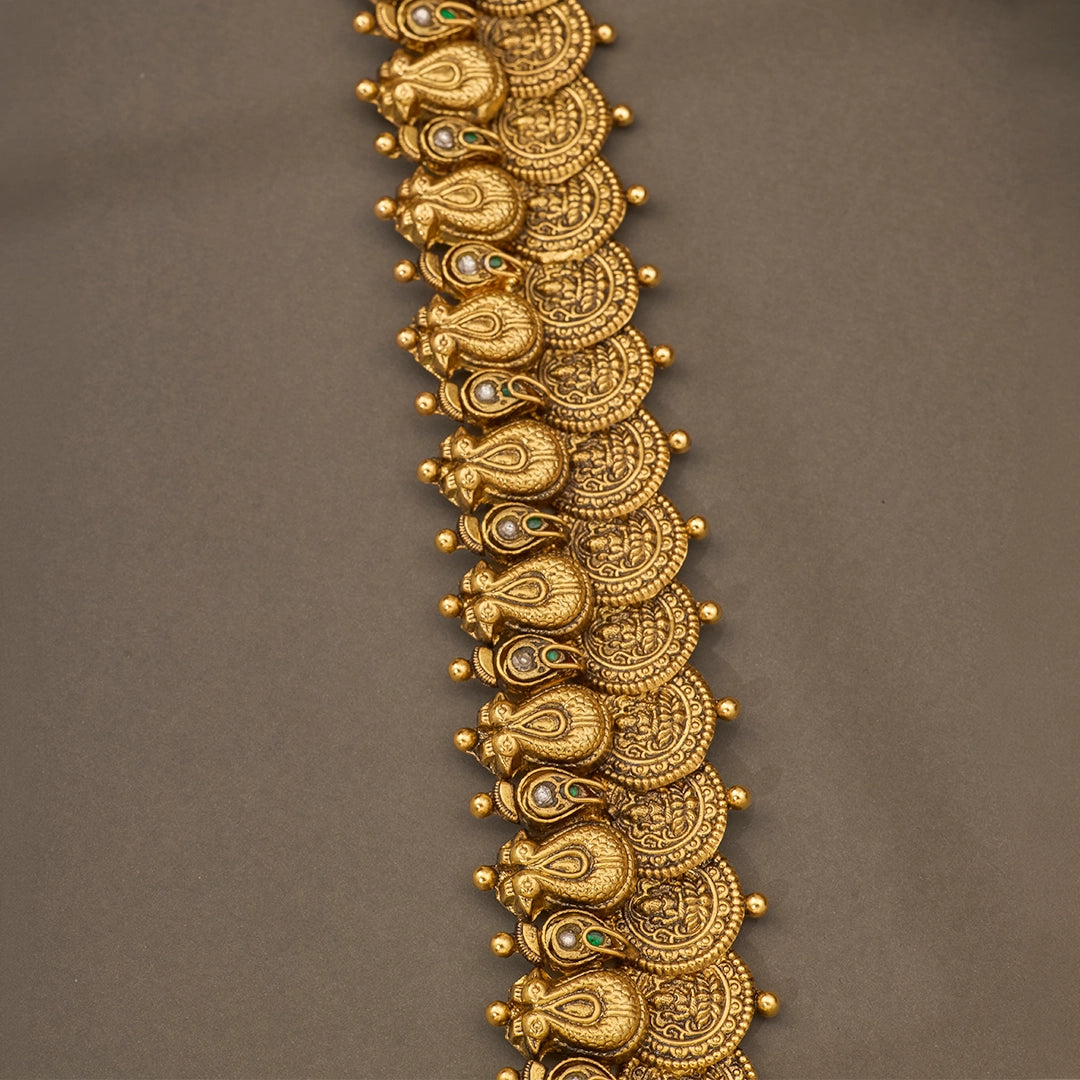 GRAND TRADITIONAL KASU NECKLACE