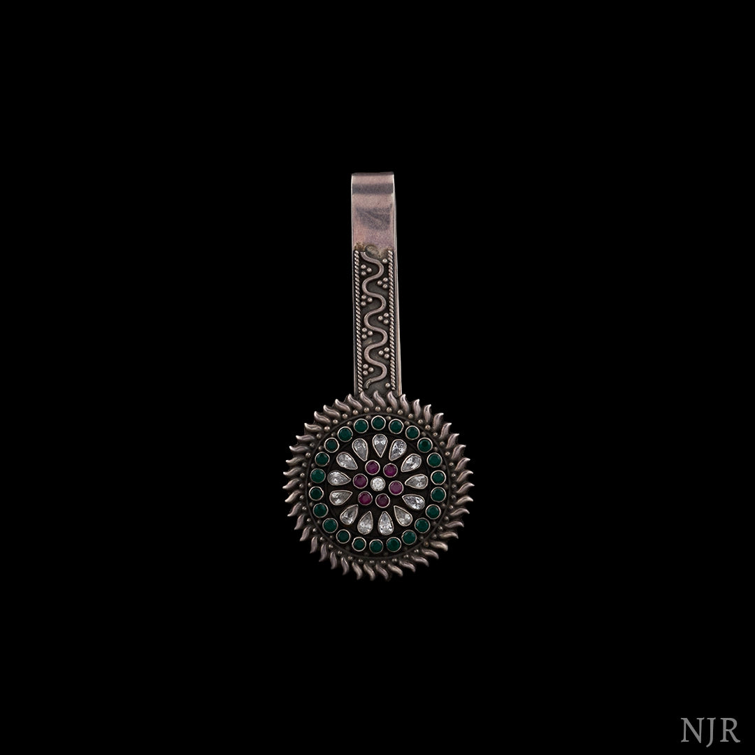 OXIDISED SURYA WAIST KEY CHAIN