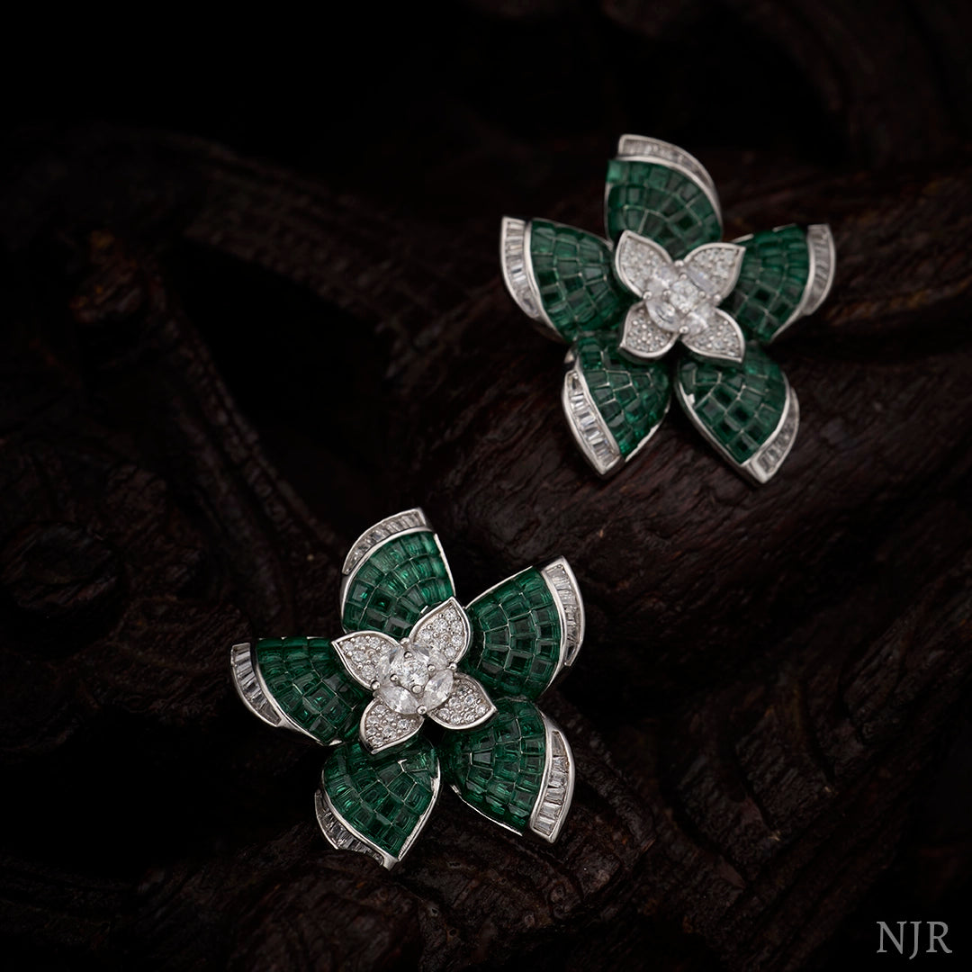 FLORAL RADIANCE EARRINGS
