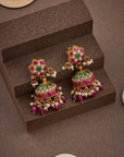 RUBY LUXE KUNDAN JHUMKA