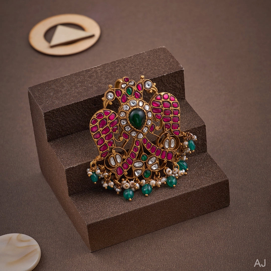 GANDABERUNDA KUNDAN PENDANT