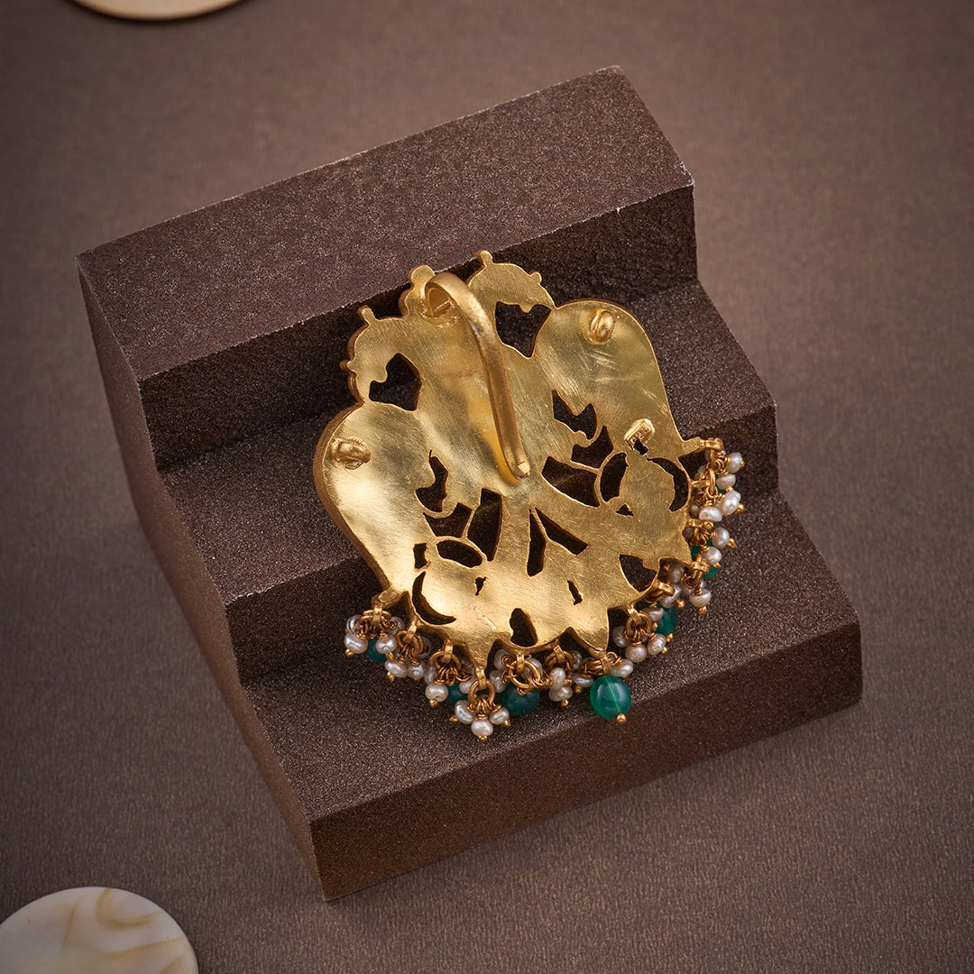 GANDABERUNDA KUNDAN PENDANT