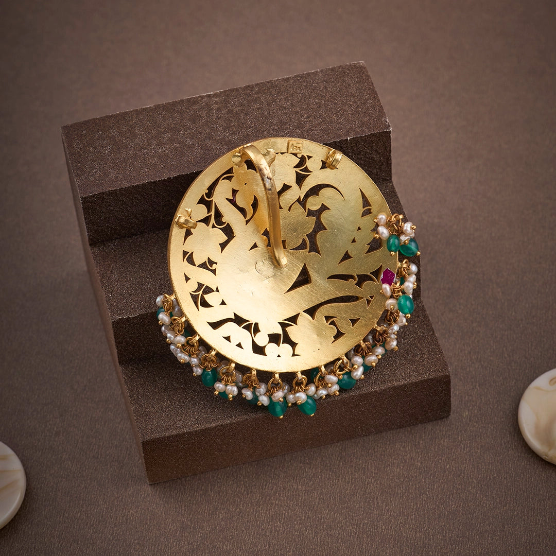 MAYURA MANDALA KUNDAN PENDANT