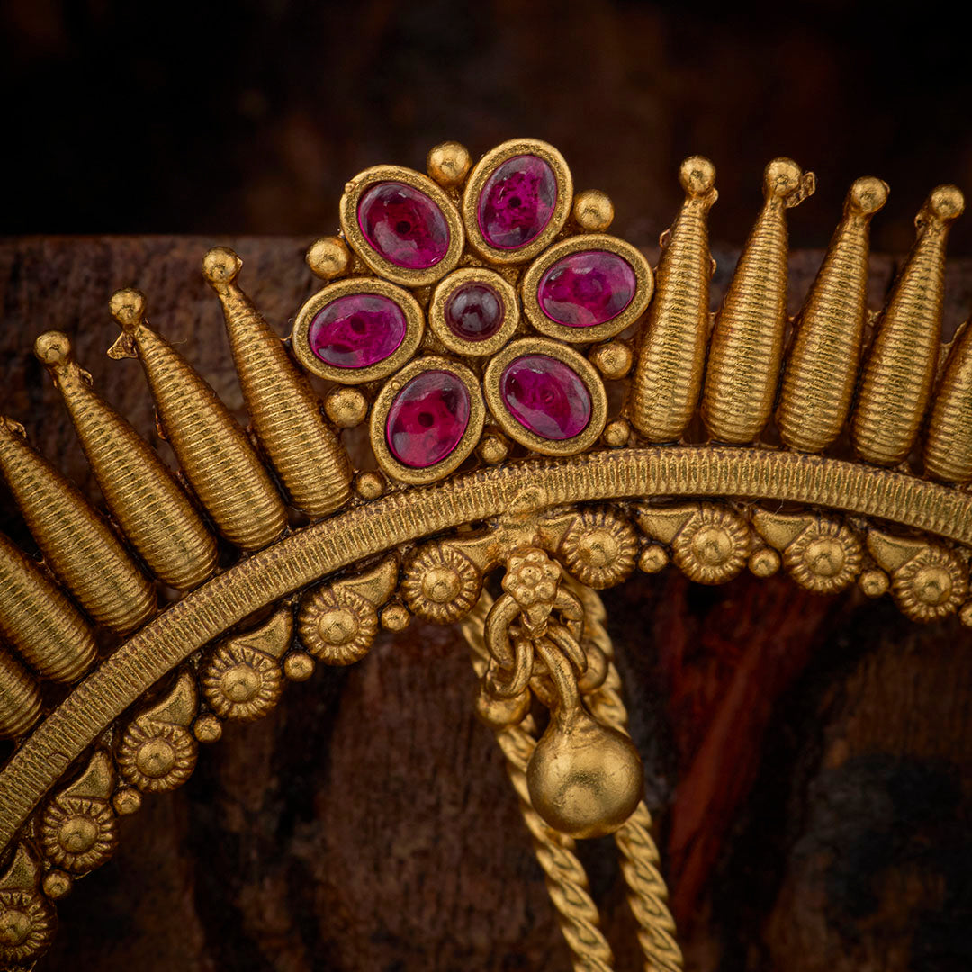 REGAL FLORAL HAIR BROOCH