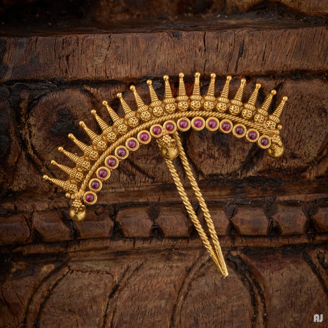 MAJESTIC CROWN HAIR BROOCH