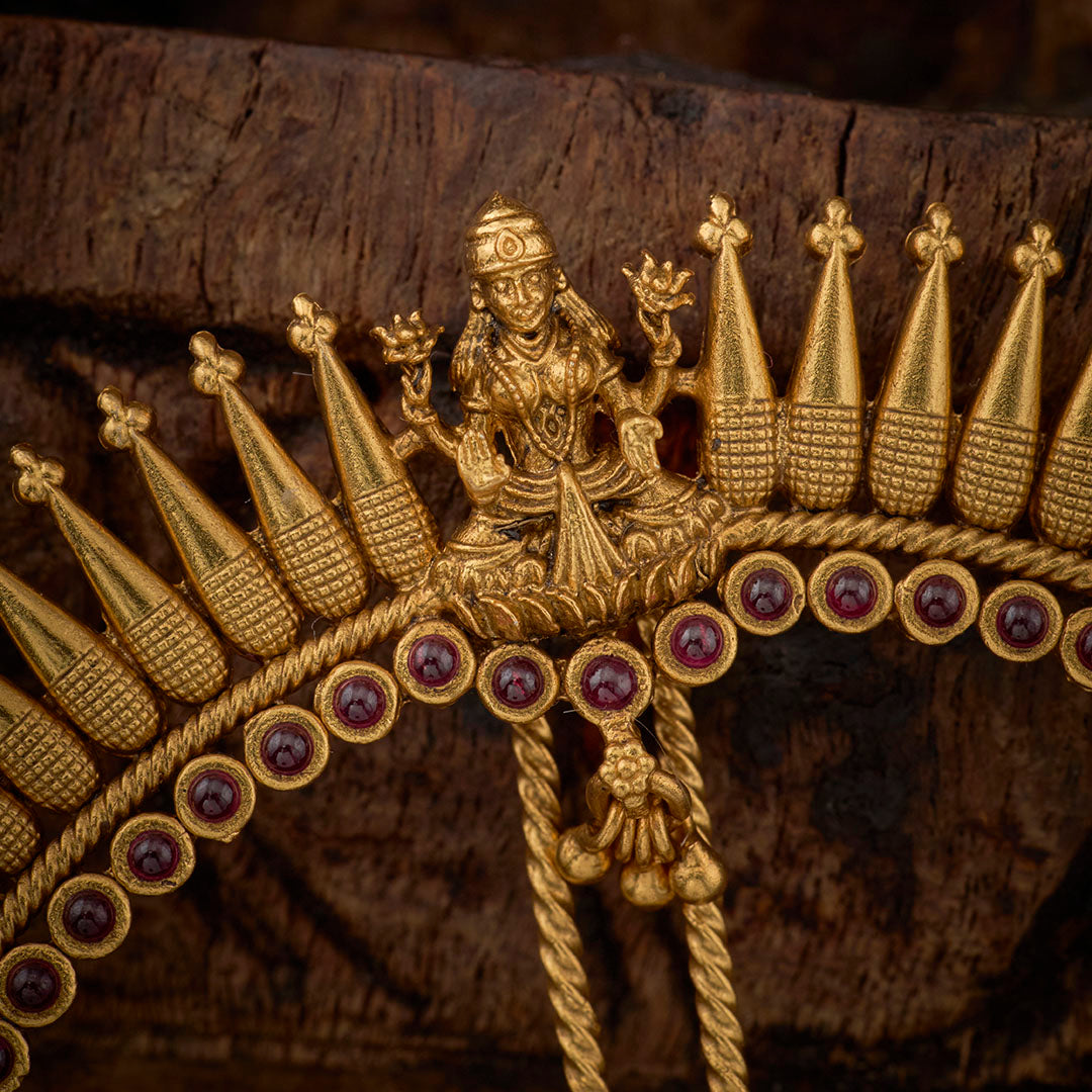 LAKSHMI TEMPLE HAIR BROOCH