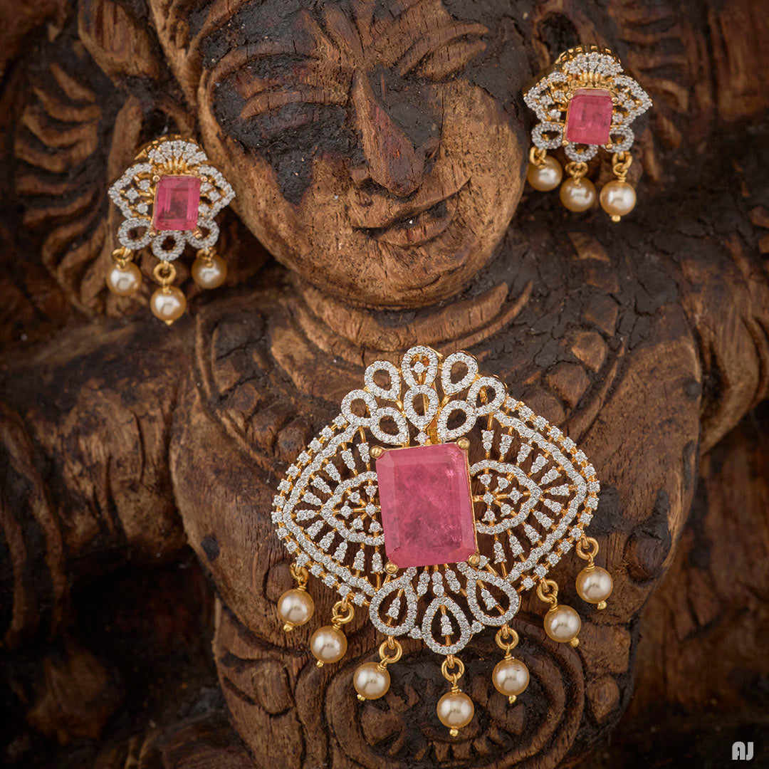 ROSY GRACE PENDANT SET