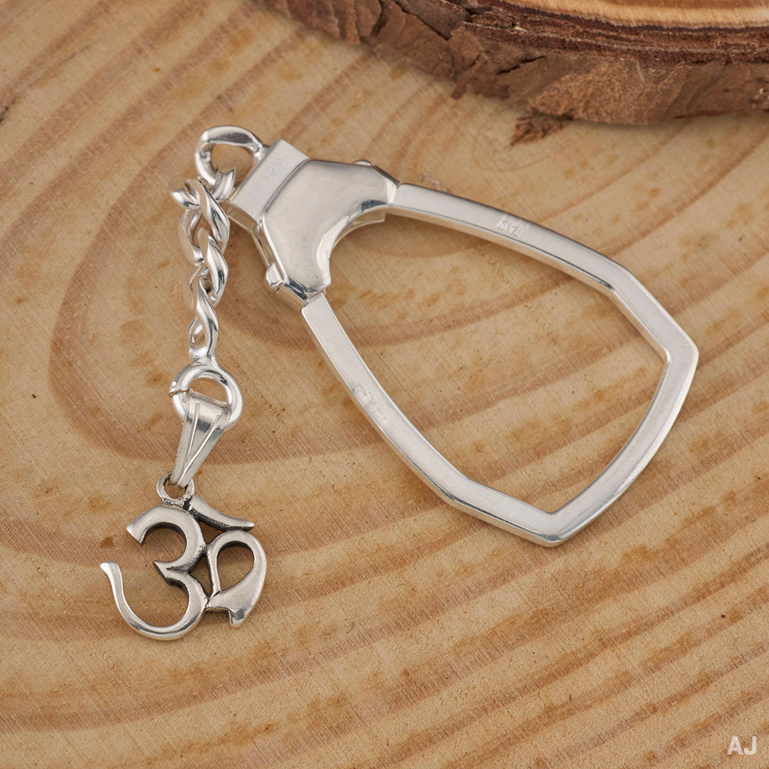 SACRED CHARM OM KEYCHAIN