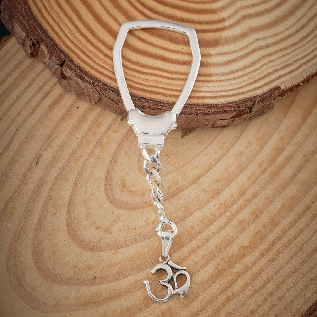 SACRED CHARM OM KEYCHAIN