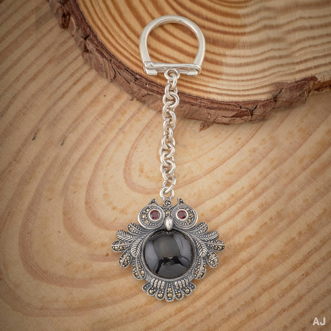 MYSTIC OWL KEYCHAIN