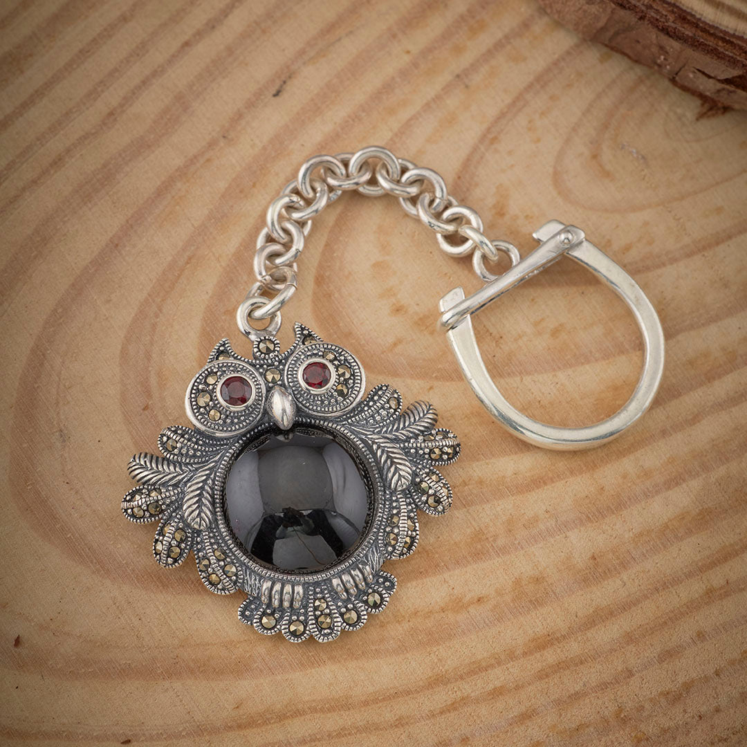 MYSTIC OWL KEYCHAIN