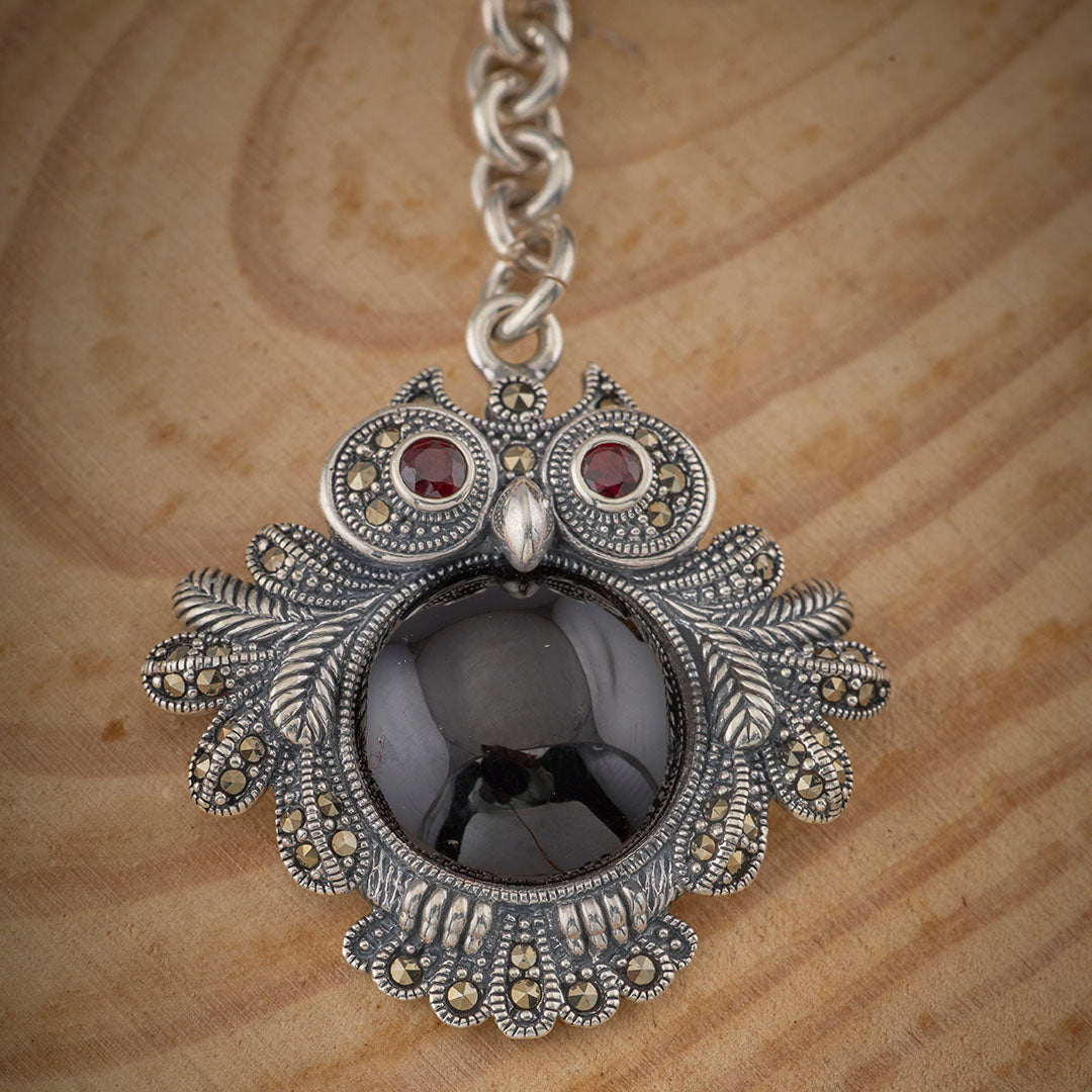 MYSTIC OWL KEYCHAIN