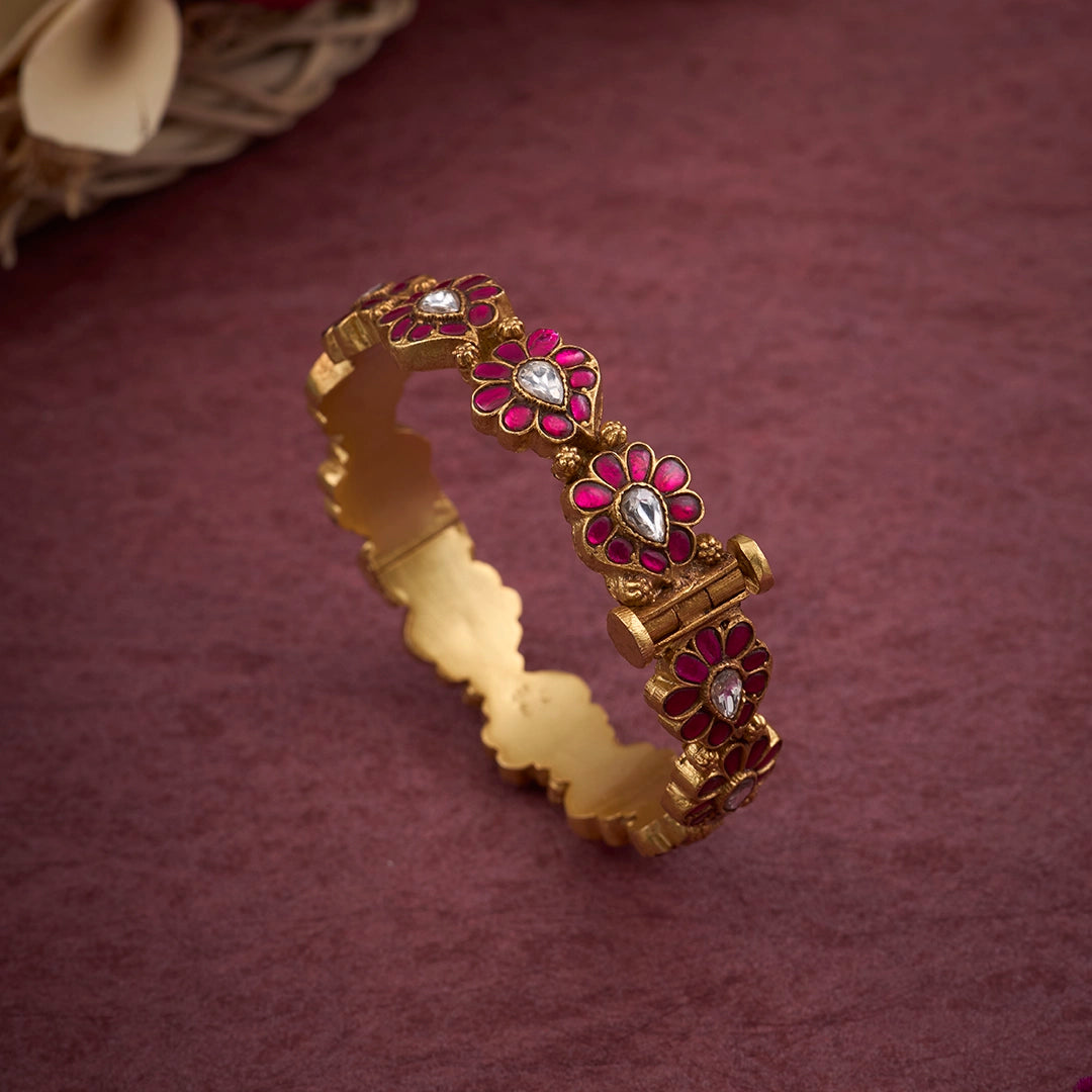 BLOSSOM KUNDAN BANGLES
