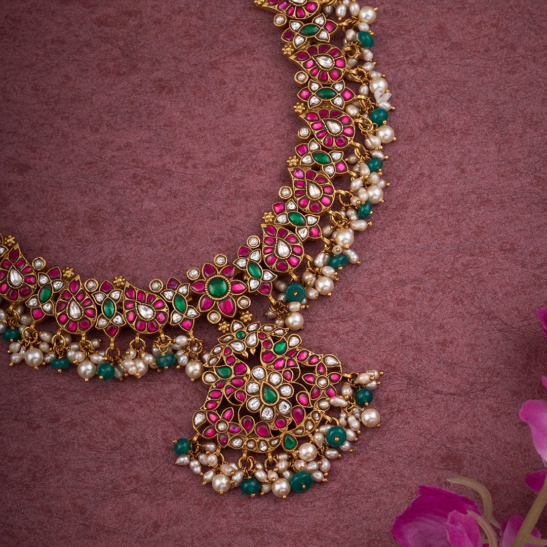 KUNDAN STATEMENT NECKLACE