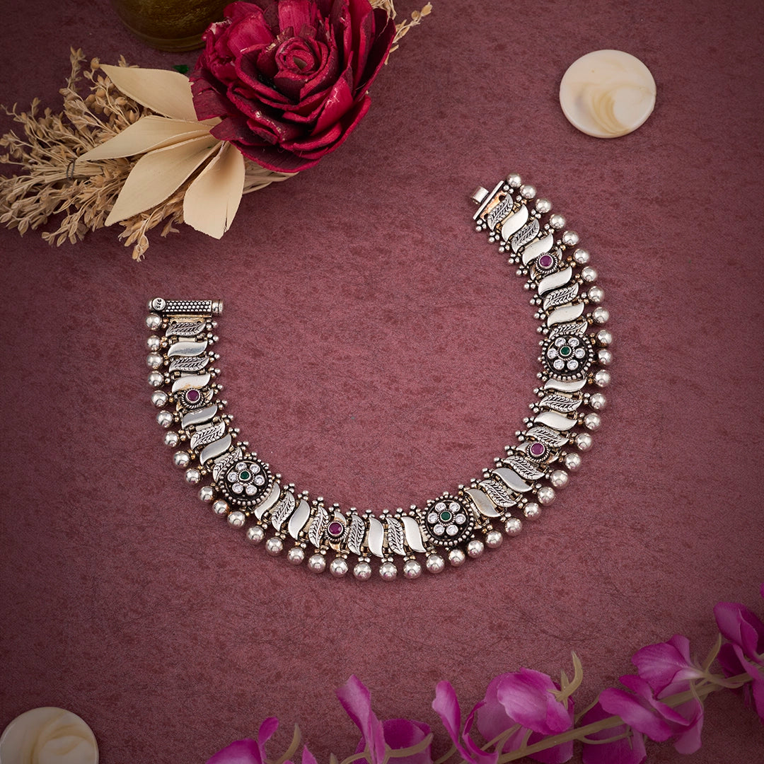 VINTAGE LEAF ANKLET